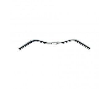 Oxford Allrounder Steel Chrome 580mm Wide Traditional Riding Position Handlebars